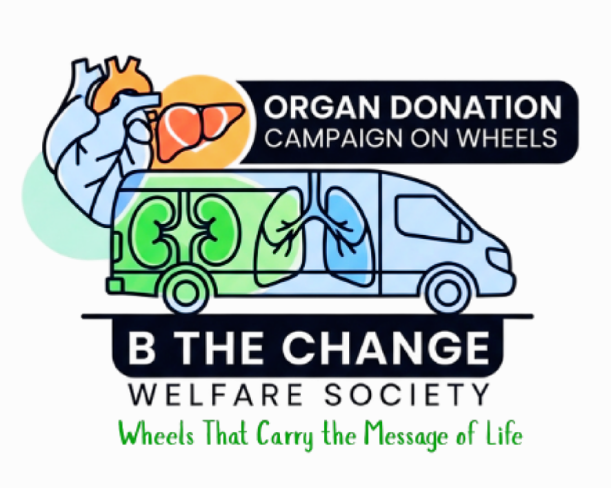 Organ Donation Campaign on Wheels